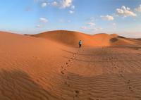 Wahiba Sands - Walking in the Desert