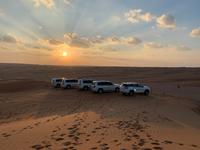 Wahiba Sands - wir haben keine Parkplatzprobleme ;-)