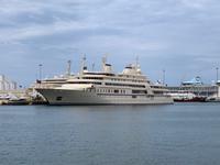 Muscat - eine der Yachten des Sultans