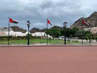 Muscat - Palast-Vorplatz