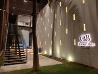 Hotelrestaurant am Strand von Salalah