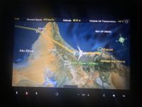 010 Flugroute Frankfurt - Muscat