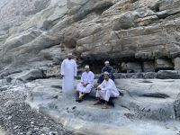 145 unsere tollen Fahrer im Wadi Nahkr