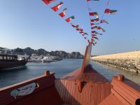 318 Dhau-Fahrt an der Küste Muscats