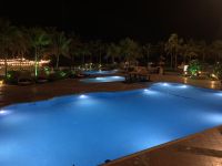 564 Abendstimmung am Pool