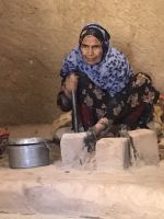 Mühsame Arbeit in der Küche