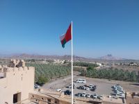 Blick vom Schloss Jabrin