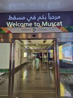 Ankunft in Muscat