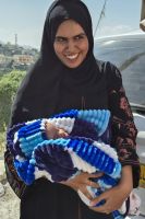 Begegnung im Dorf Misfah al Abreen