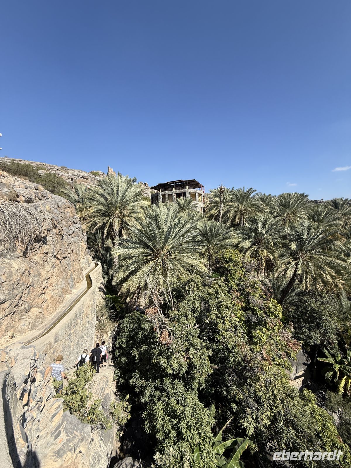 Rundgang im Bergdorf Misfat Al Abriyeen