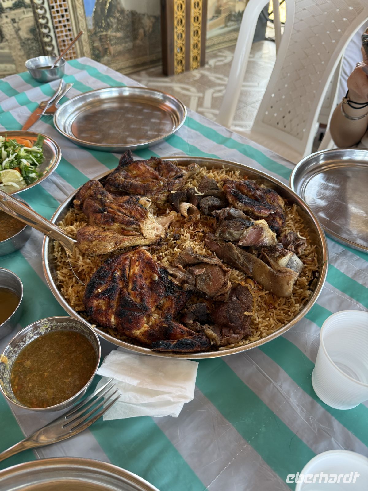 Mittagessen in Al Hamra