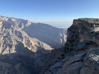 Fotostopp in Jebel Shams dem Grand Canyon vom Oman