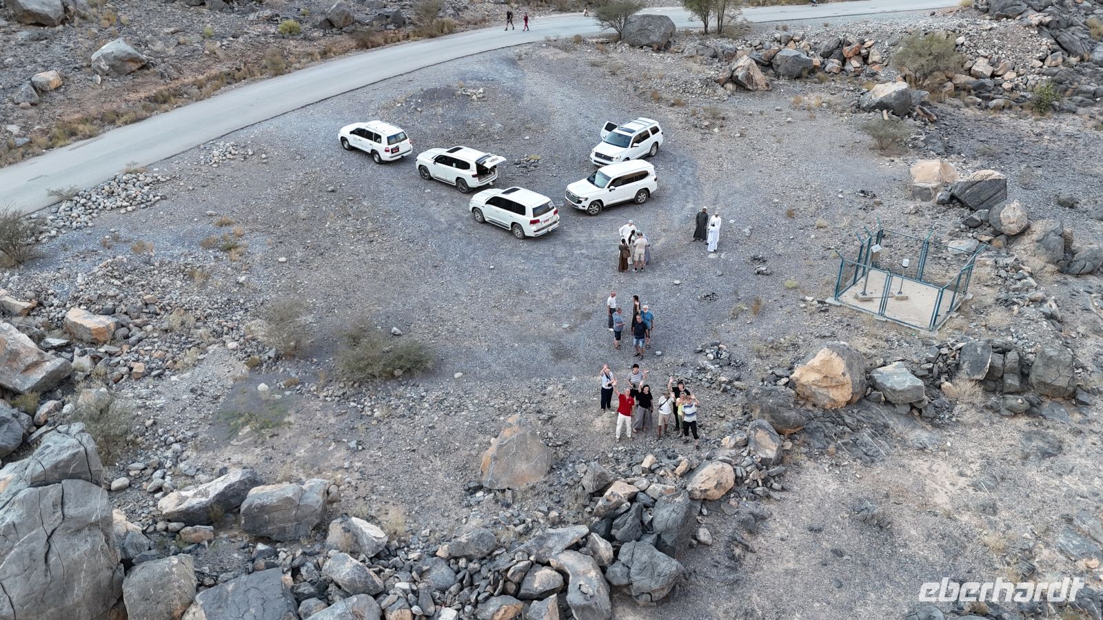 Fotostopp im Wadi Tanuf  