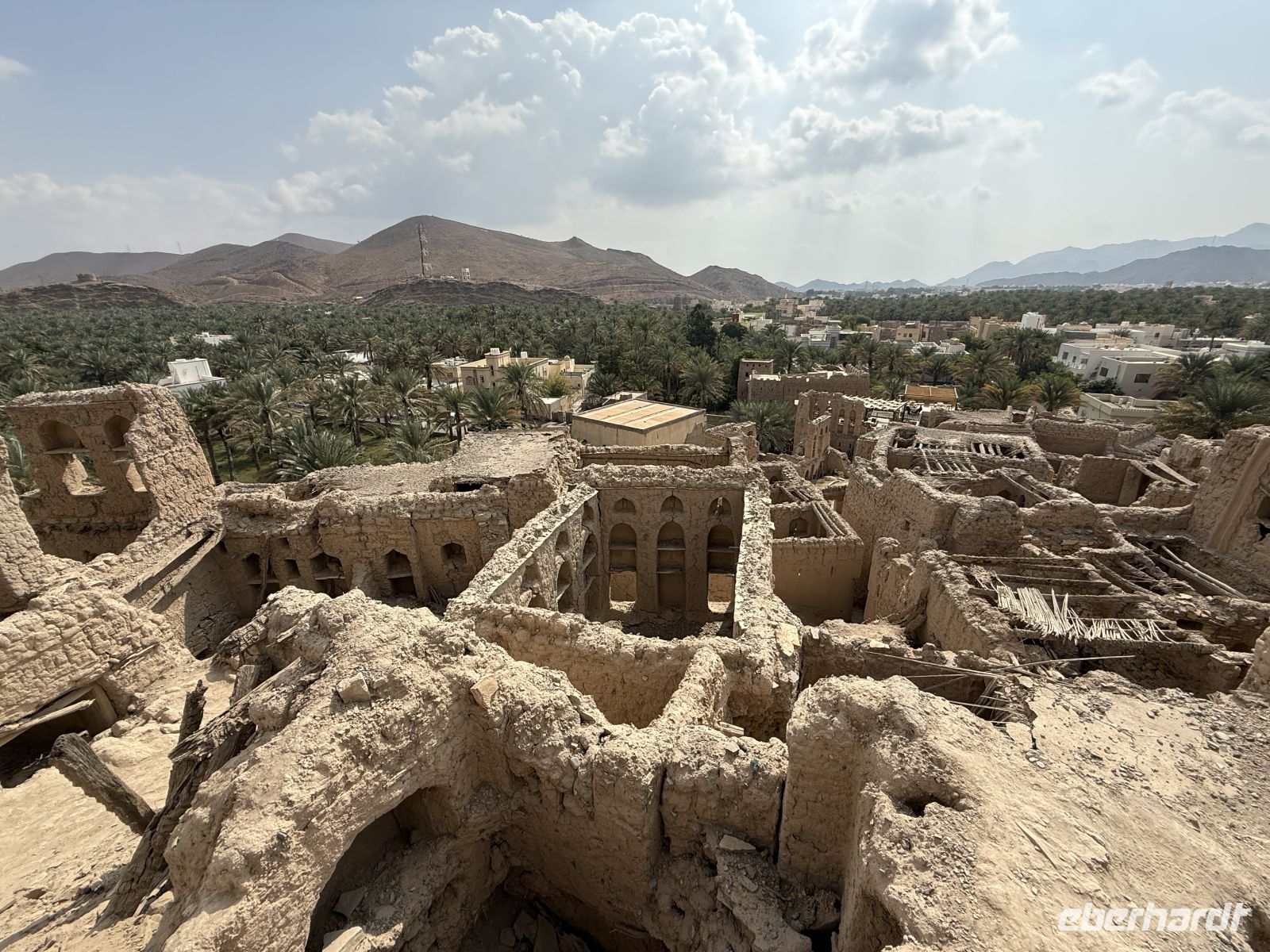 Rundgang in dem alten Dorf Birkat Al Mauz
