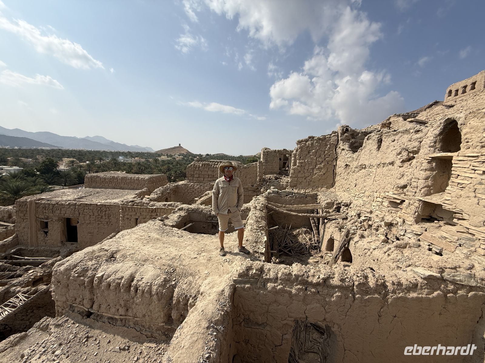 Rundgang in dem alten Dorf Birkat Al Mauz
