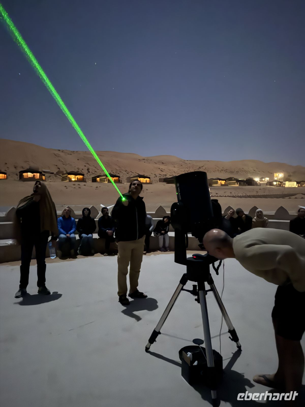 Sterne beobachten im Wüstencamp - 