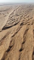 Drohnenfotos in der „Wahiba Sands“ Sandwüste