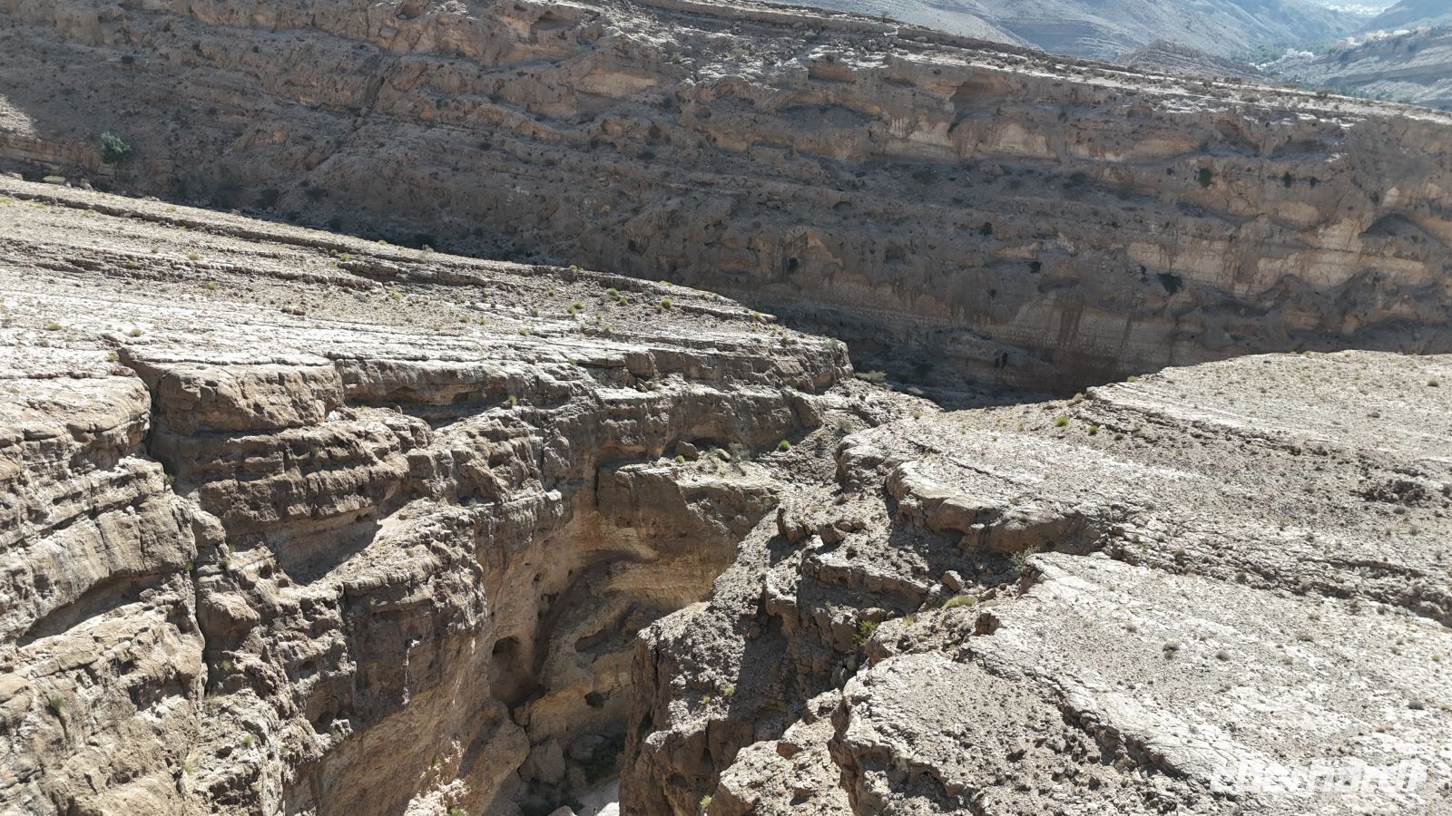 Drohnenaufnahmen vom Wadi Bani Khalid
