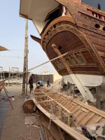 Besichtigung der Dhau Werkstatt in Sur