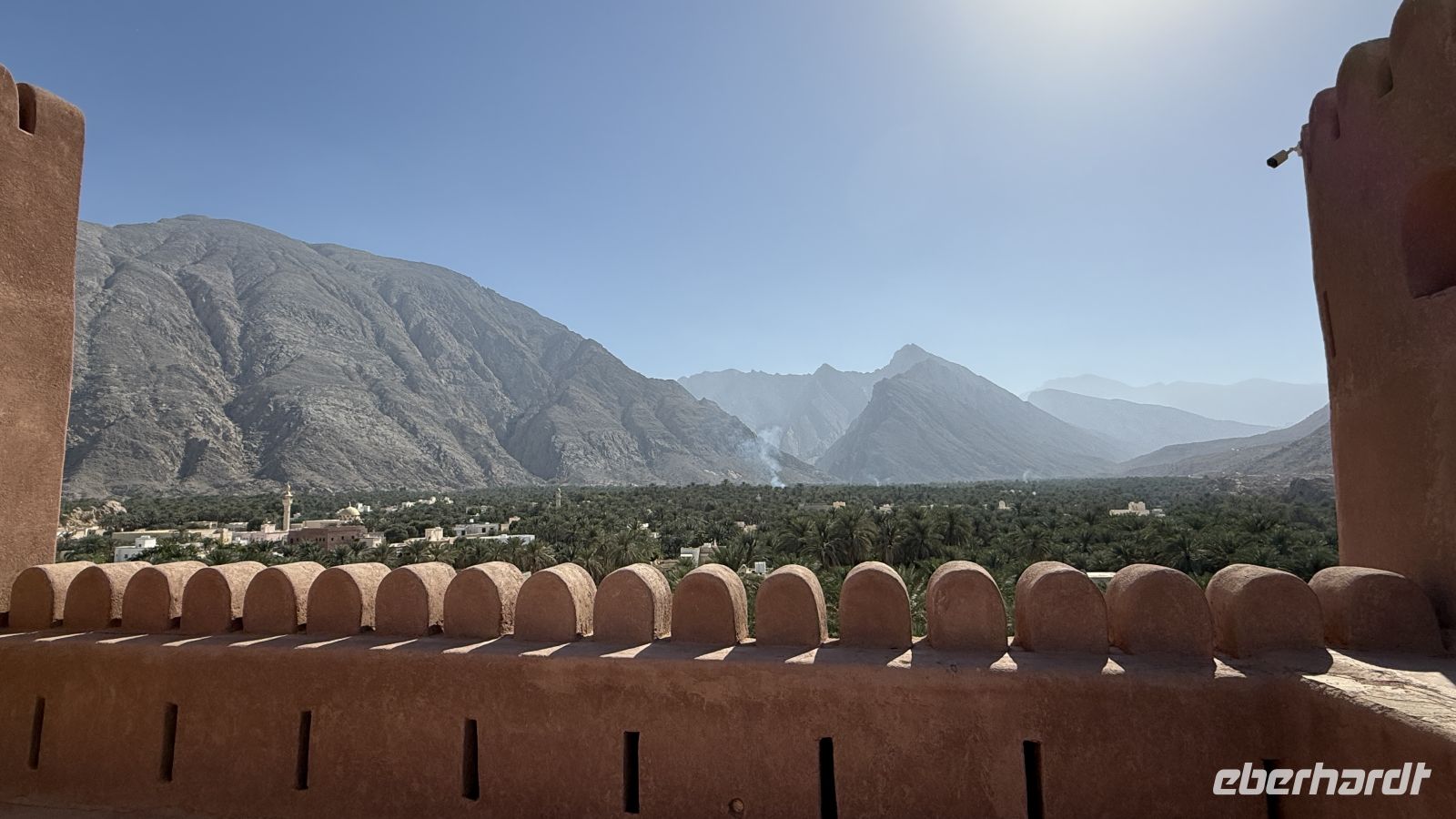 Besichtigung der alten Burg von Nakhal