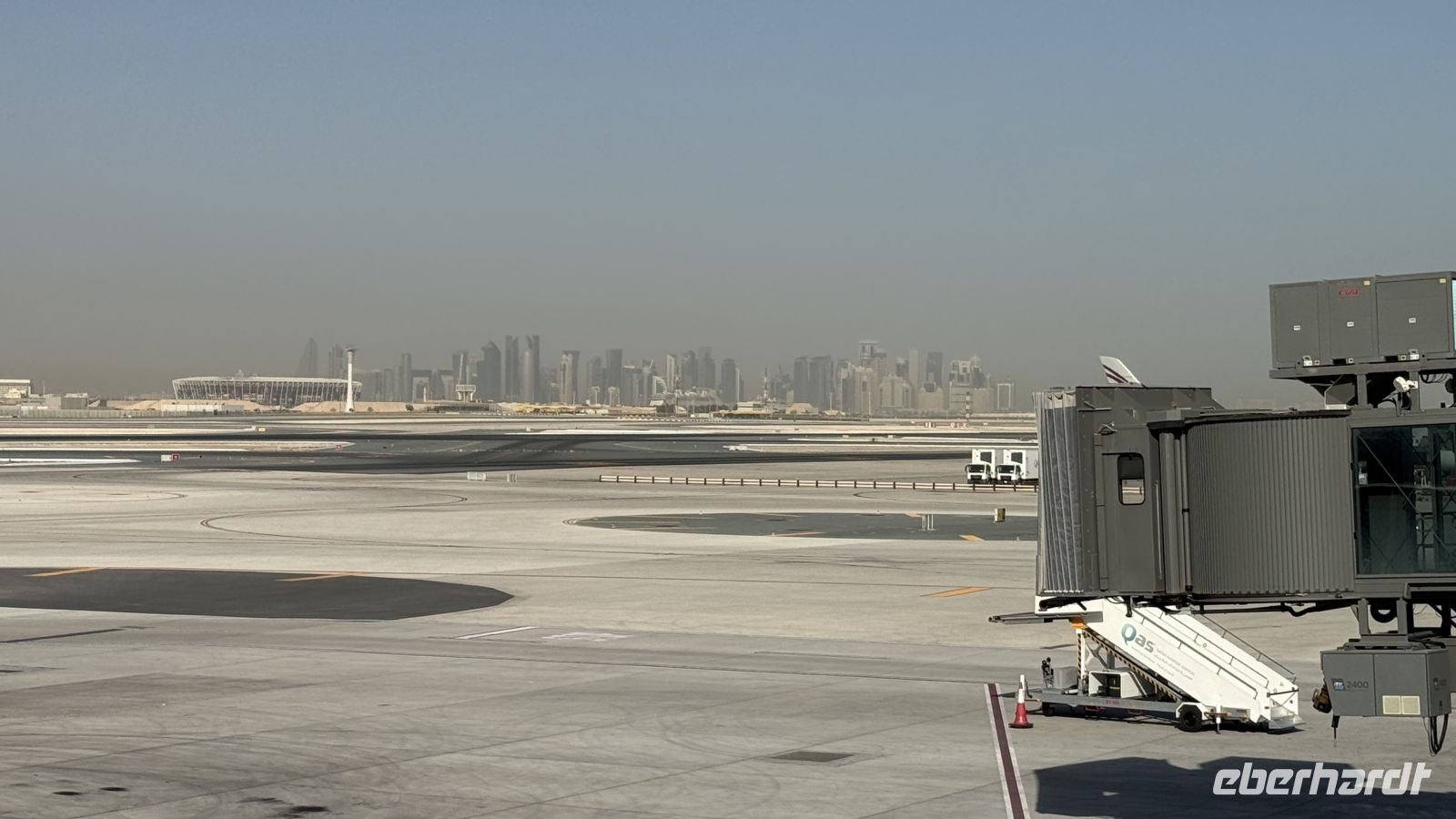 Rückflug via Doha nach Berlin