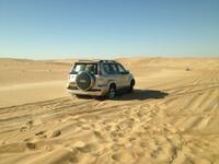 280 in der Wahiba Sands Wüste