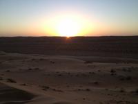 293 Sunset in der Wahiba Sands Wüste