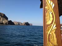 380 Dhau-Schifffahrt entlang der Küste