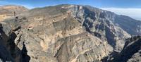 Wadi Nakhar - Grand Canyon des Oman am Jebel Shams