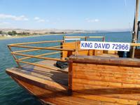 Bootsfahrt auf dem See Genezareth