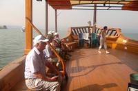 Im Boot auf dem See Genezareth
