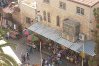 Blick vom Dach des österreichischen Hospitz'