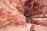 Schlucht im Wadi Rum