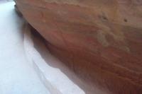Wasserleitung im Siq von Petra