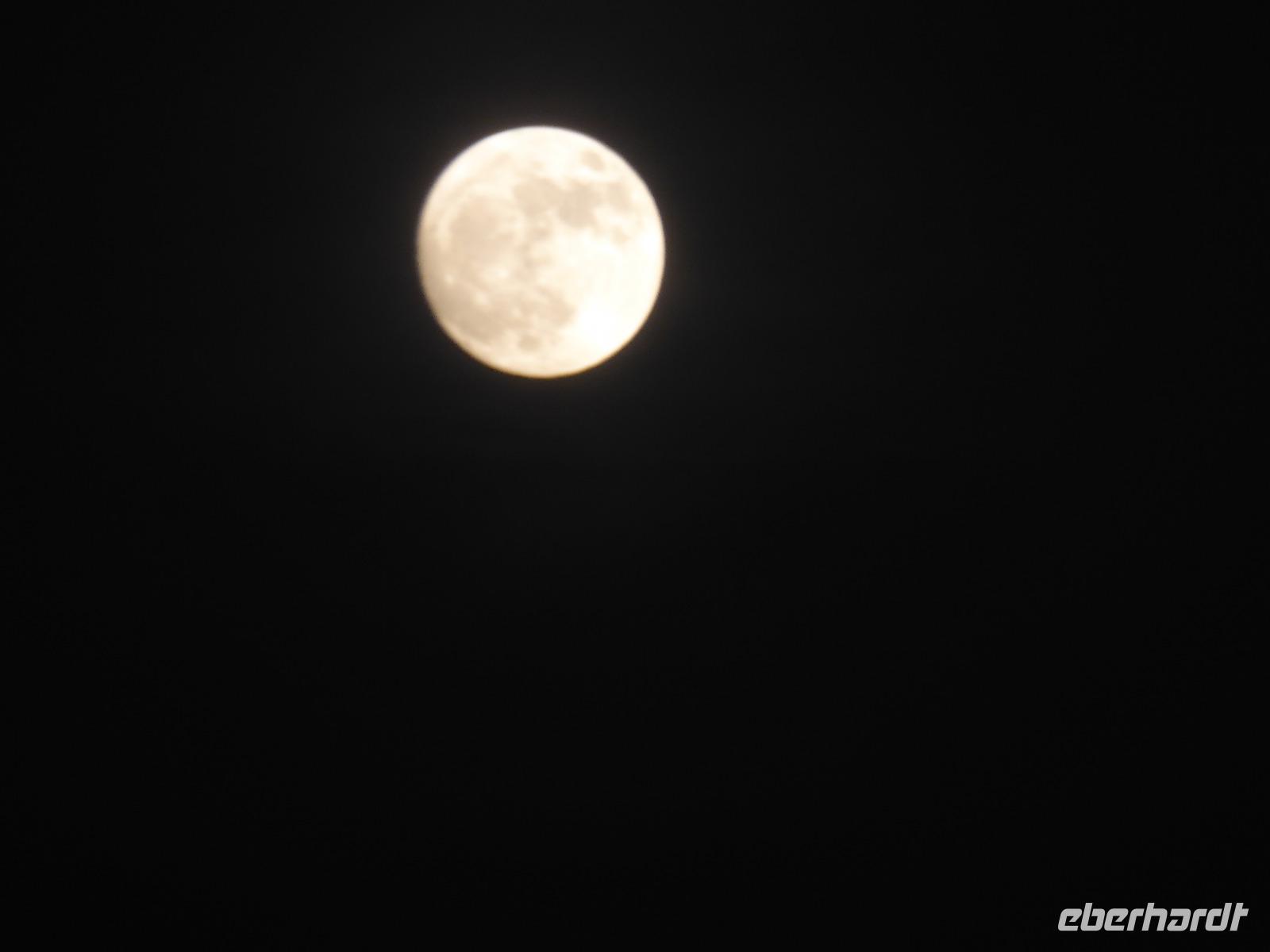 Rückflug bei Vollmond