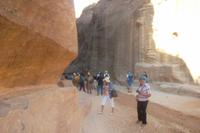 im Siq von Petra