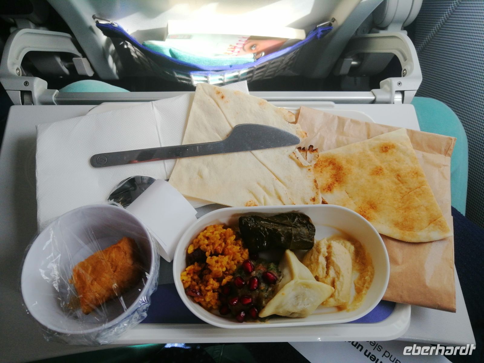 Bordverpflegung bei Lufthansa