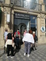 Weinverkostung in Baku - Savalan Weinkellerei