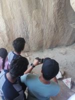 neolithische Felszeichnungen, Freilichtmuseum im Gobustan-Nationalpark