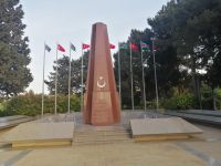 Das Denkmal den osmanischen Soldaten des 1. Weltkrieges, Baku