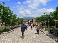 Ankunft in Georgien, auf einem Weingut in Kachetien