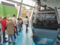 Auffahrt mit der Gondel zur Festung Narikala