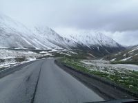 Passüberquerung entlang der georgischen Heerstraße, Gudauri