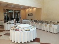 im Frühstücksraum des Hotels in Dilijan