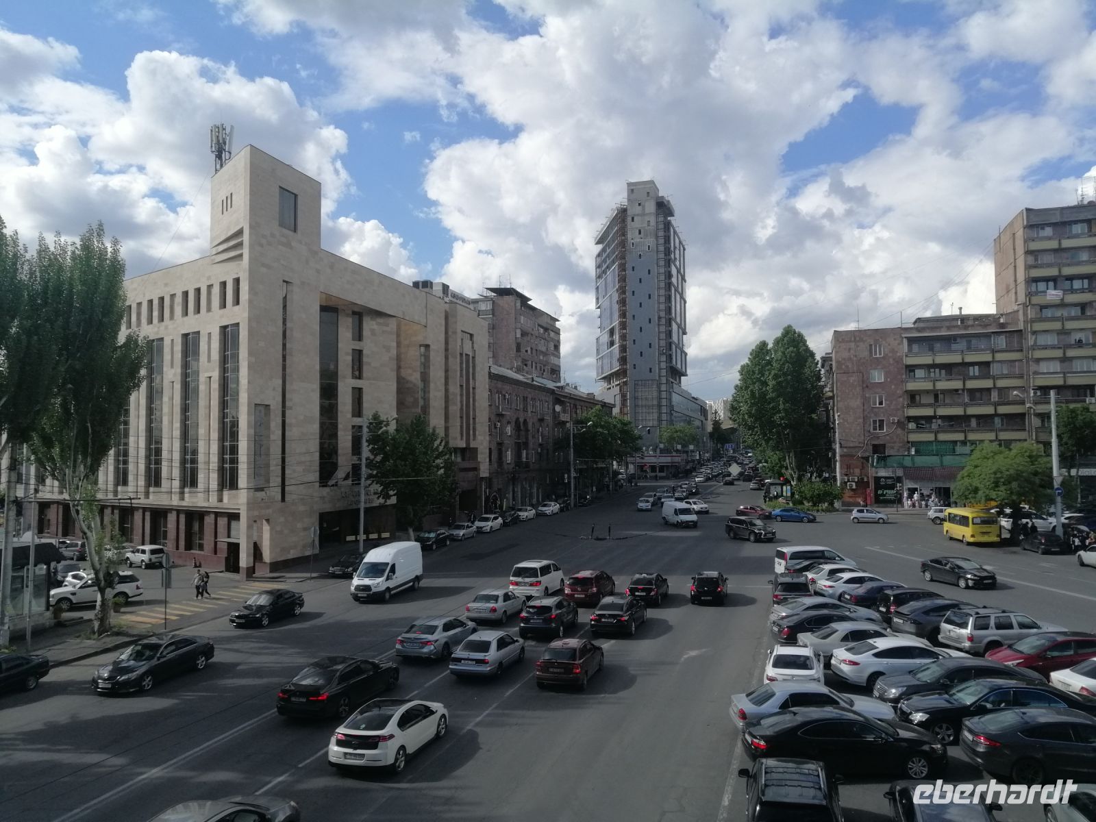 Ankunft in Jerevan, unser Hotel Ani Central Inn