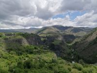 Ausflug zum Tempel Garni, Aussicht auf die Umgebung
