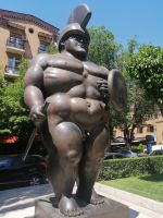 Skulpturenausstellung vor den Kaskaden in Jerevan