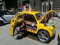 Souvenirs am Platz der Republik, Stadtrundgang durch Jerevan