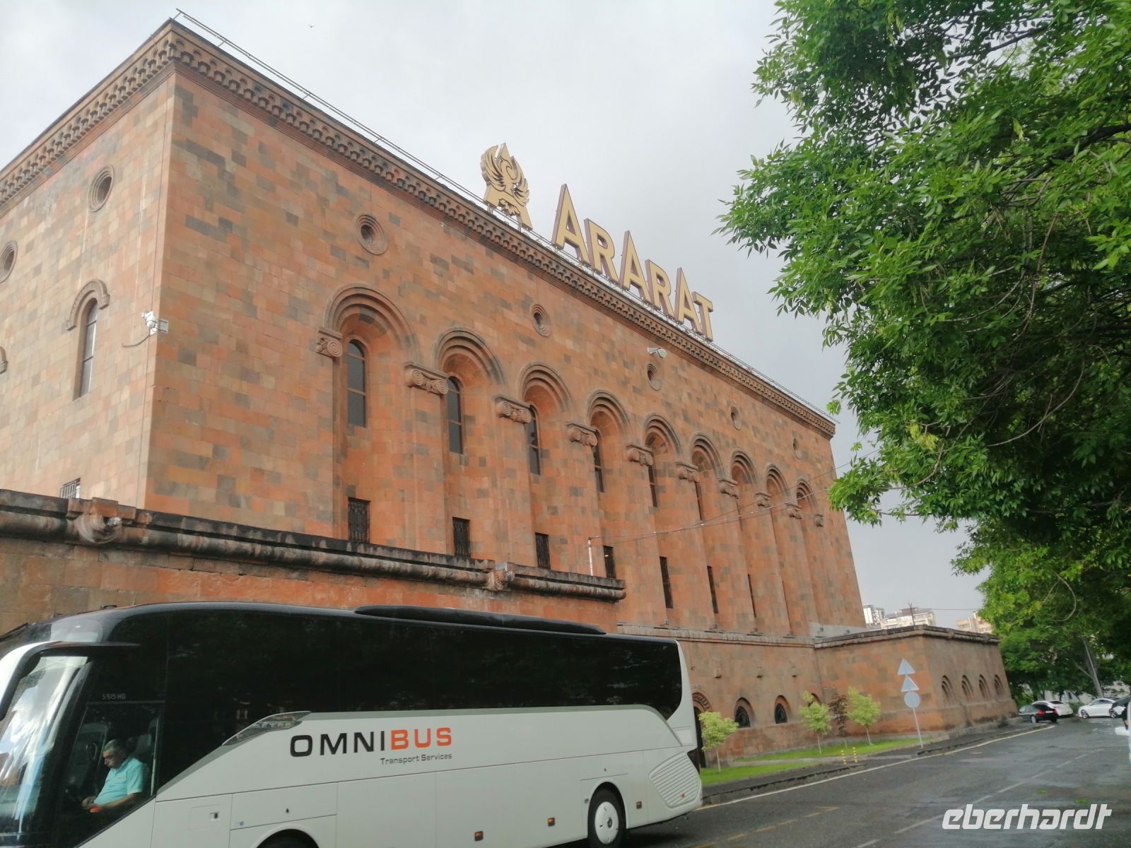 Besuch der Cognac-Fabrik Ararat