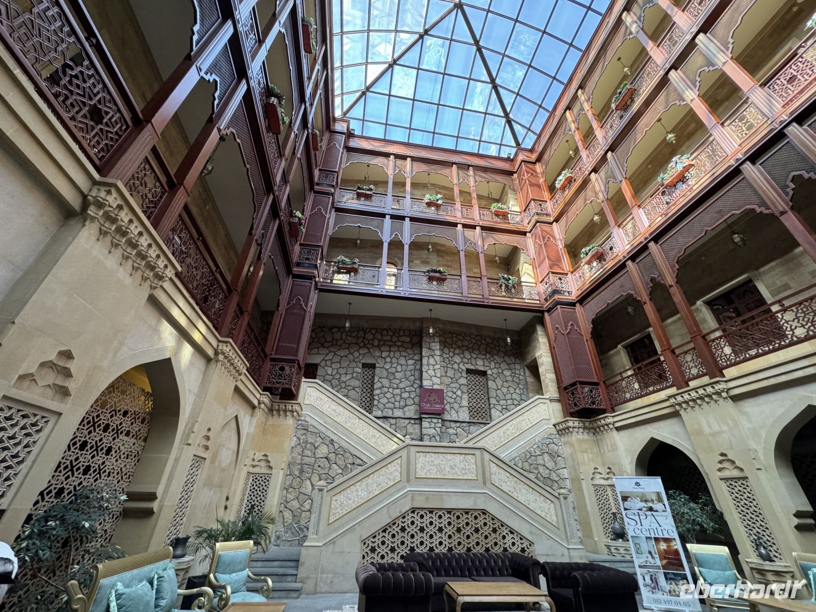 Blick in eine Karawanzerei